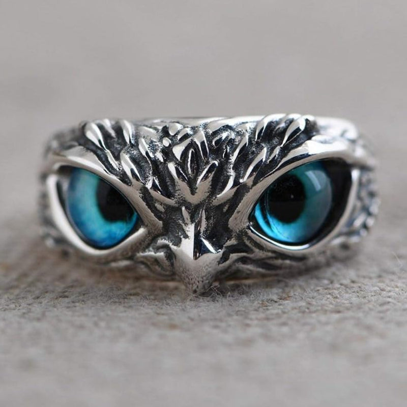 Anillo Búho | Sabiduría y Misterio en un Diseño Único