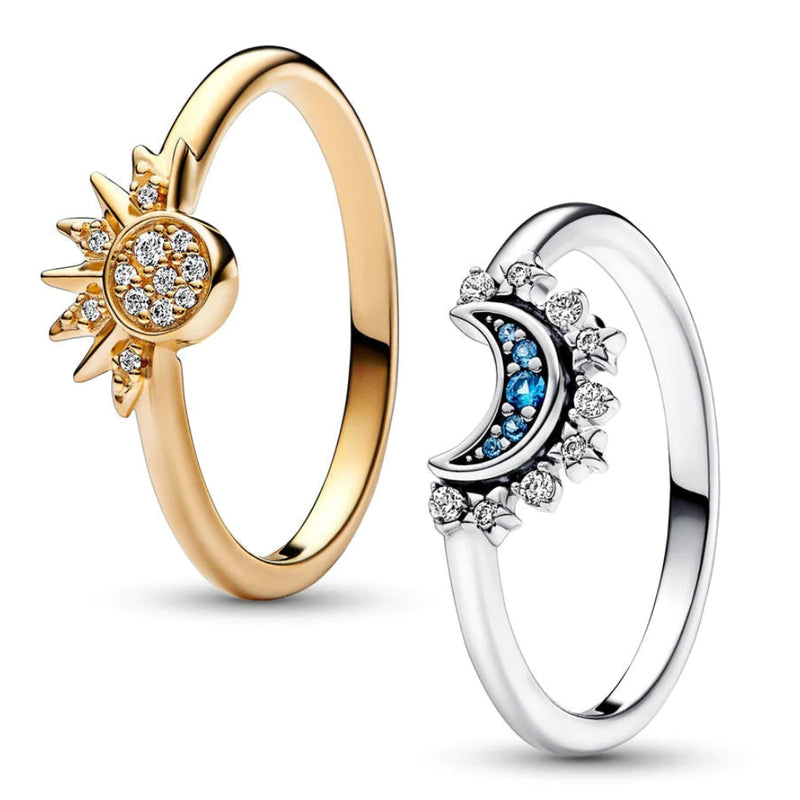 Anillo Sol y Luna | La Unión Perfecta de Dos Fuerzas Complementarias