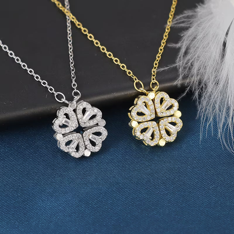 Collar Trébol 2 en 1 | Un Dije, Dos Joyas
