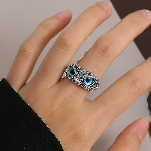 Anillo Búho | Sabiduría y Misterio en un Diseño Único