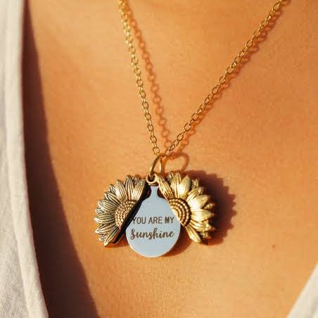 Collar "Eres Mi Sol" | El Mensaje de Amor que Ilumina